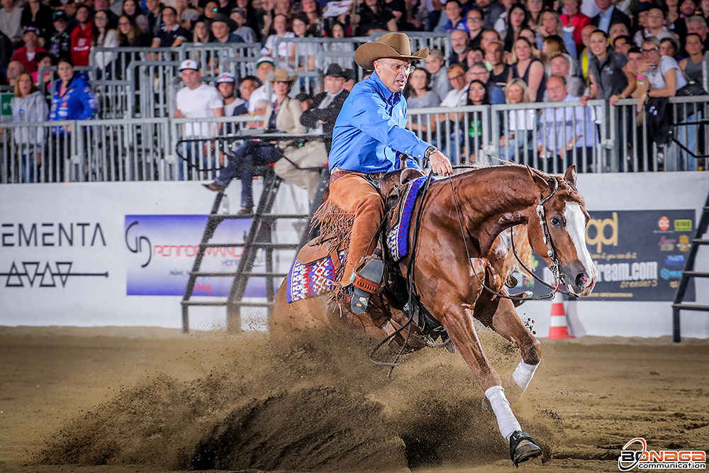 Reining 1 Mio. USD Preisgeld auf der NRHA European Futurity 2024 vom